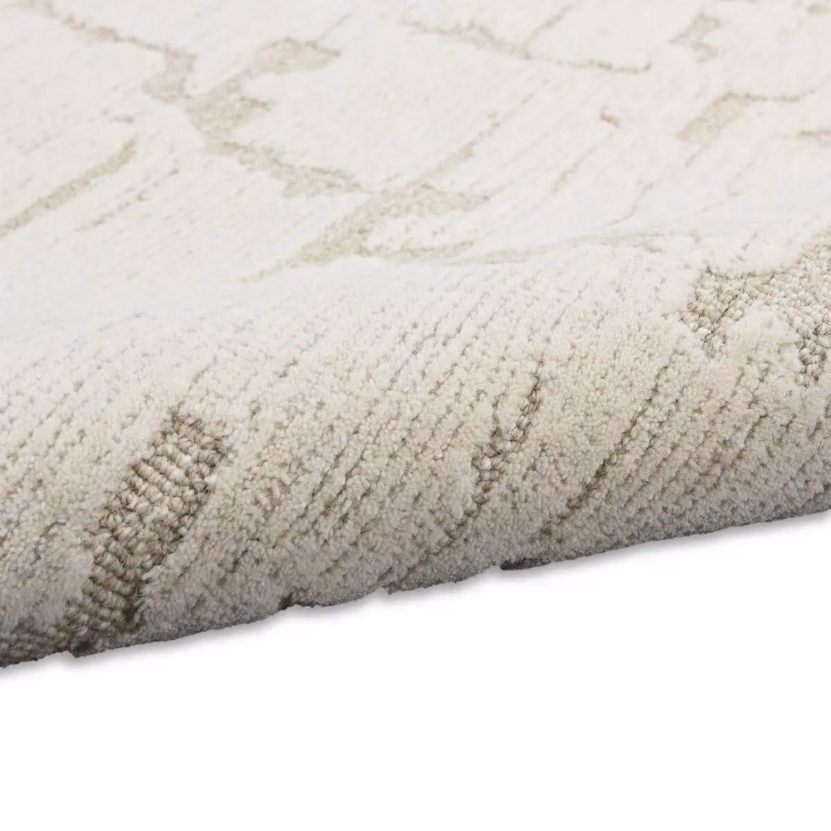 The Rug Shop UK Handmade Luxurious Wool Stain-Resistant Rug in Beige, W: 160 cm, D: 220 cm – 2