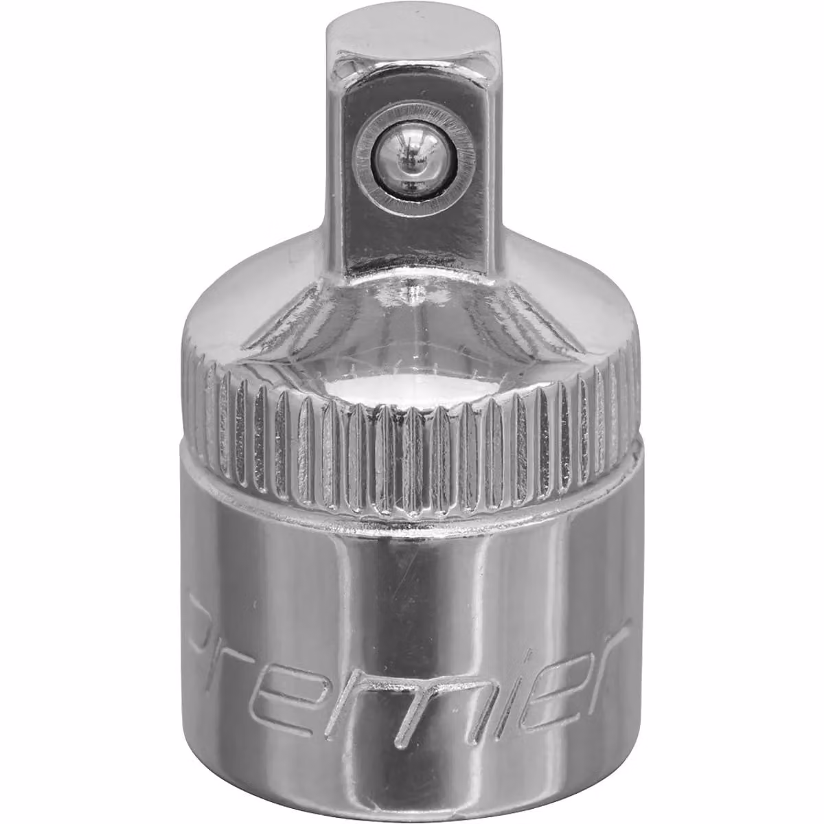 Loops 3/8 inch Square Drive Female to 1/4 inch Male Socket Adapter Converter in Silver Chrome Vanadium Steel – 2