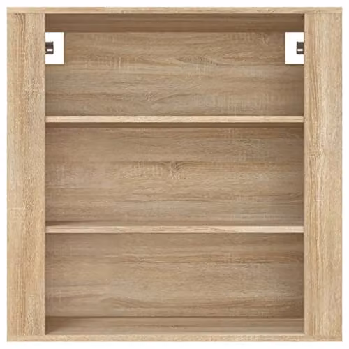 Revera Wall Mounted Cabinet in Brown Oak, W/D/H: 80 x 33 x 80 cm – 2