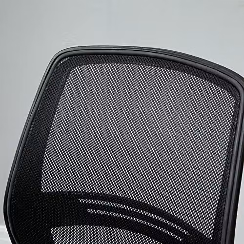Vinsetto Ergonomic Mesh Back Drafting Chair with Foot Ring and 360 Degree Swivel, Black – 6