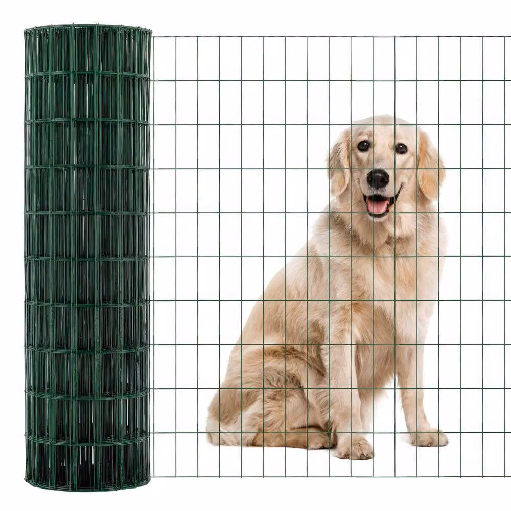 Marco Paul General Purpose Garden Wire Mesh in Bottle Green, W: 0.5 m, L: 5 m – 6
