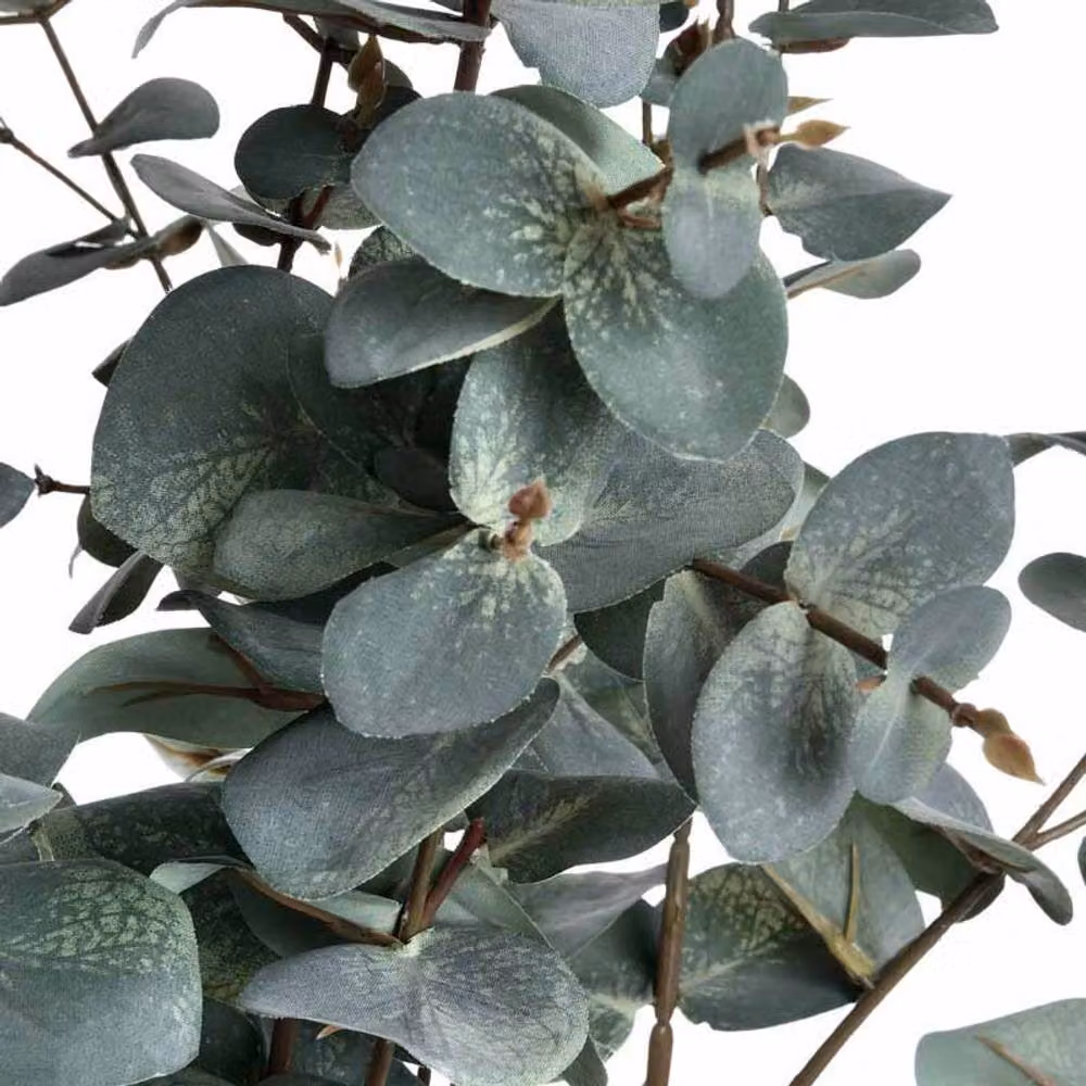 Lemon Pavilion Variegated Eucalyptus Artificial Plant, Green, W: 15 cm, D: 15 cm, H: 98 cm – 3