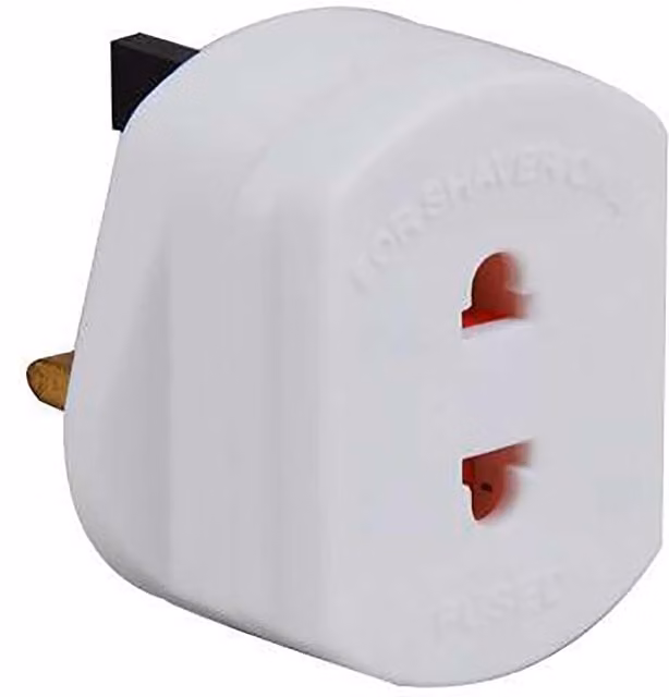 Pifco Shaver Adaptor, White