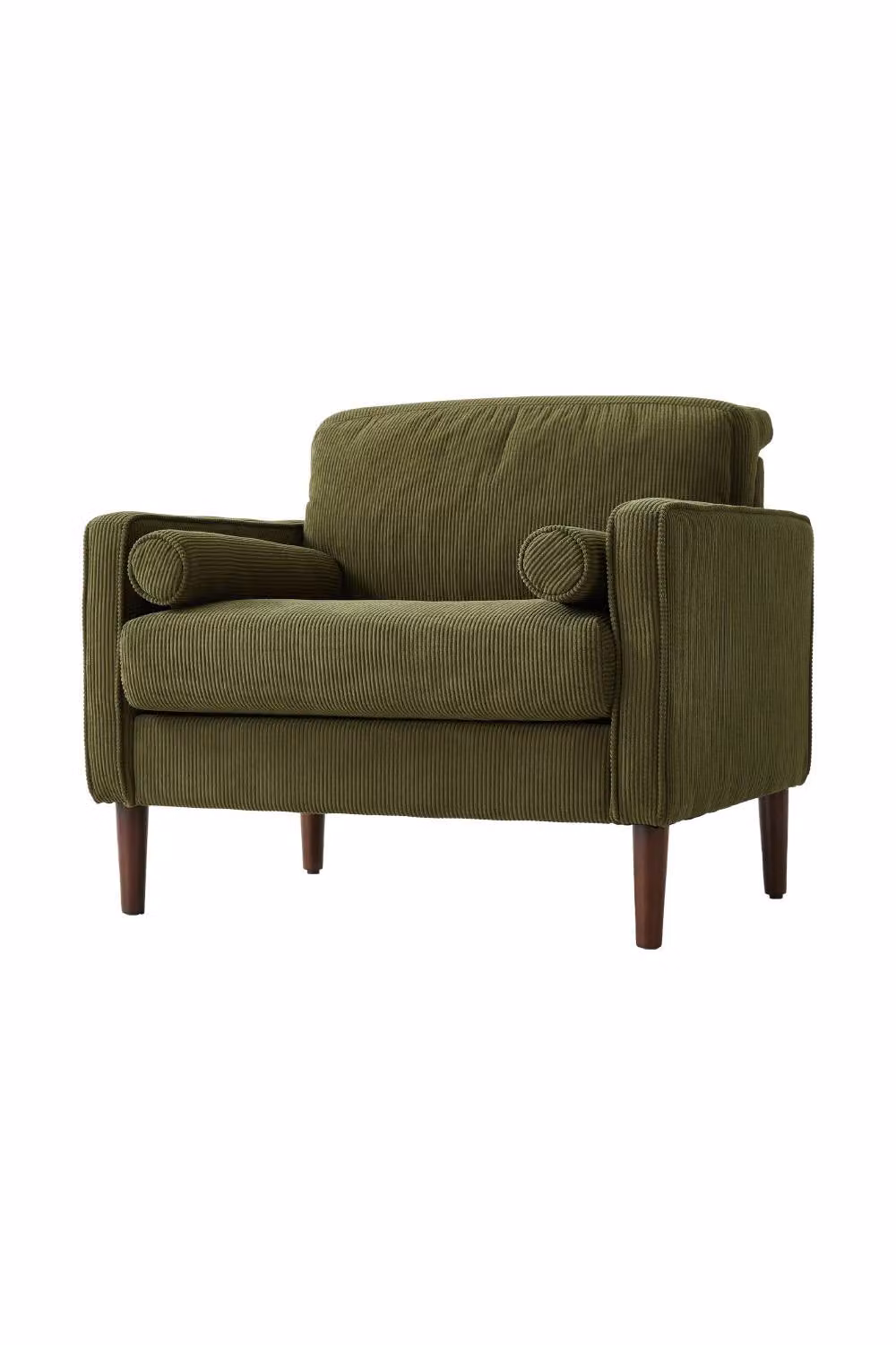 Garden Sanctuary Modern Upholstered Single Sofa Armchair in Green – 2
