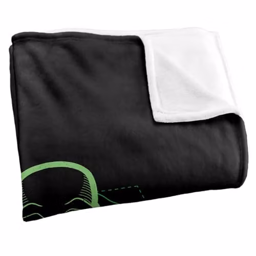 Warner Bros. Harry Potter Morsmordre Dark Mark Icon Super Soft Fleece Throw Blanket, Multicolour, W: 91 cm, D: 147 cm – 2