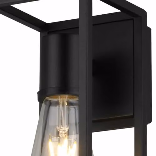 firstchoicelighting Hale Black IP44 LED Outdoor Wall Light for Garden and Terrace – 2
