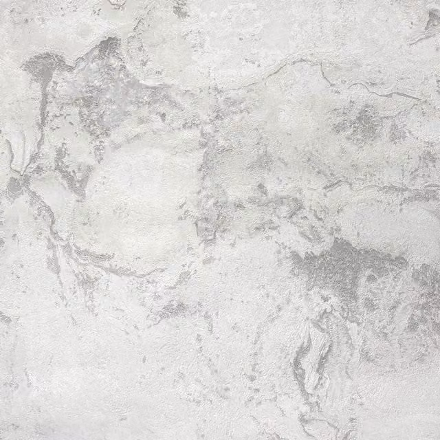 World of Wallpaper Luxe Collection Marble Effect Abstract Vinyl Textured Wallpaper in White