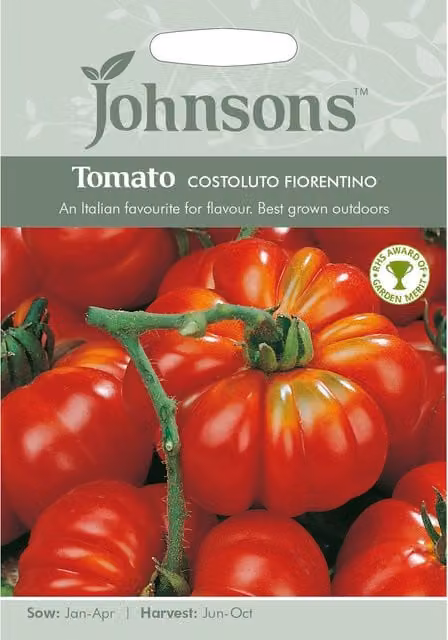 Johnsons Costoluto Fiorentino Red Tomato Vegetable Seeds