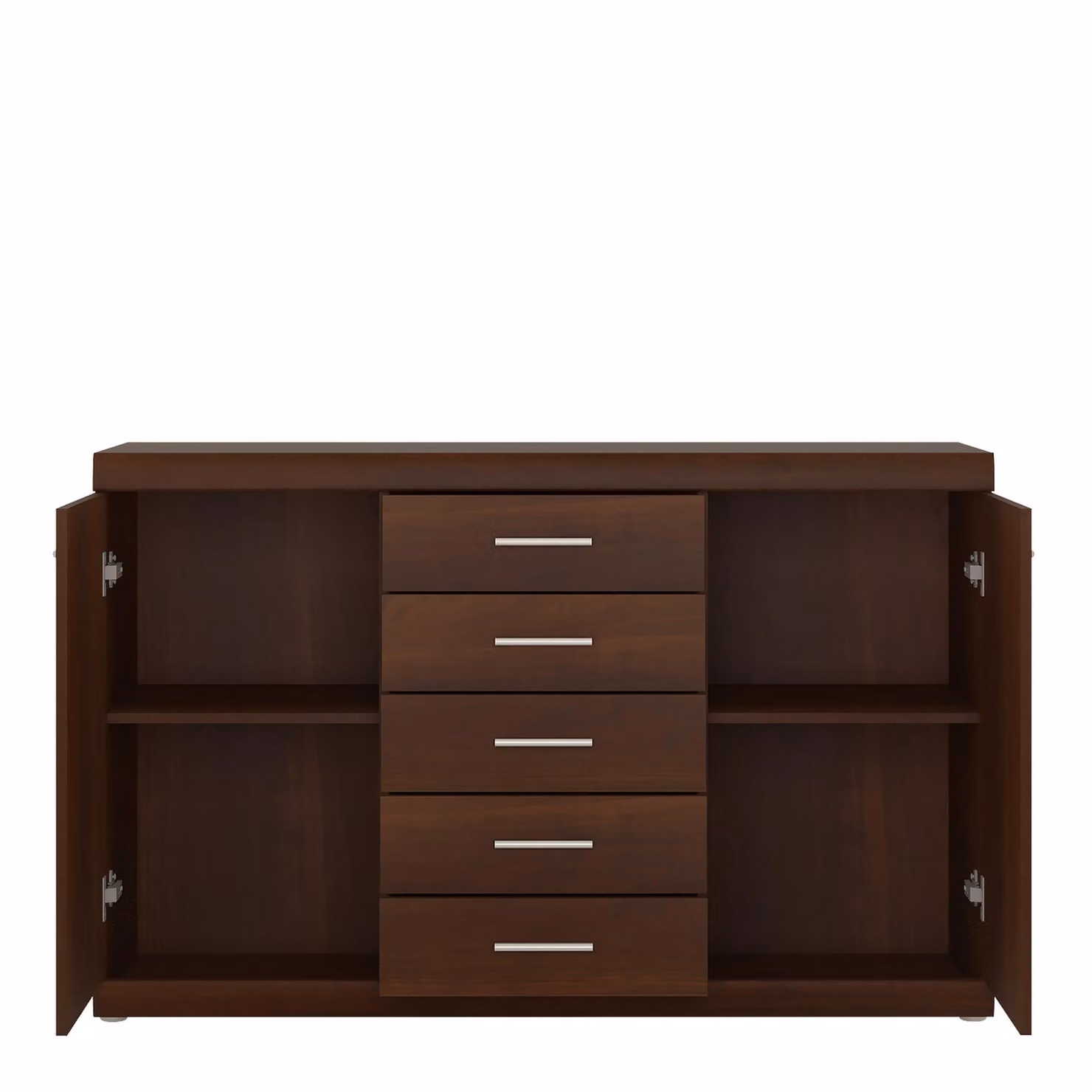 Furniture To Go Imperial 2 Door 5 Drawer Sideboard in Brown – 2