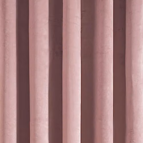 Laurence Llewelyn-Bowen Montrose Pink Velvet Blackout Eyelet Curtain Panel, W: 168 cm, H: 214 cm – 2
