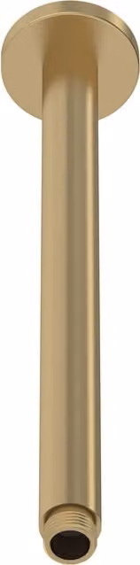 Balterley Round Ceiling Mount Shower Arm Extension in Brushed Brass
