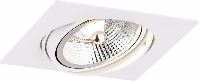 Netlighting Olimp Plus GU10 Single Recessed Downlight in White