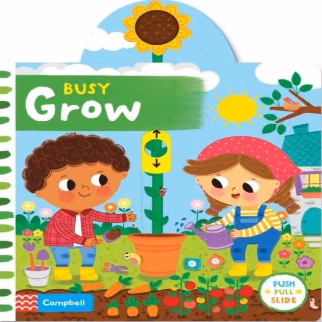Campbell Books Busy Grow Multicolour Cardboard Board Book