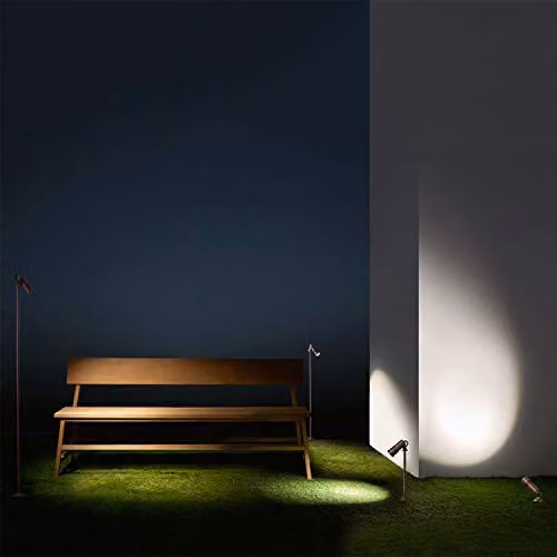 Netlighting LEDS C4 Micro Outdoor LED Spotlight in Brown, 740lm, 3000K, IP65 – 2