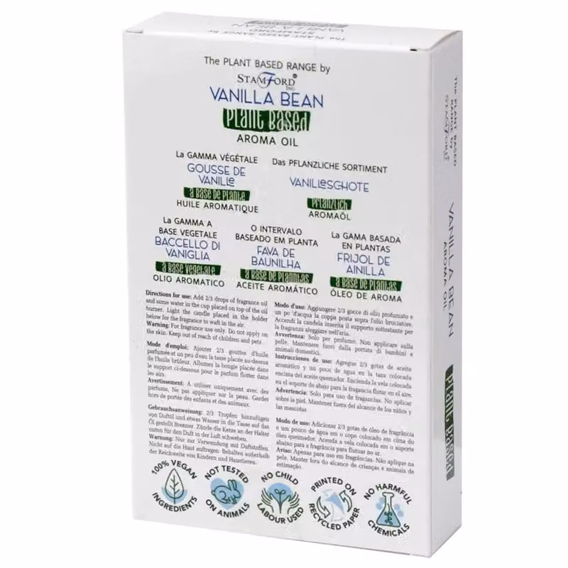 KDMD Vanilla Bean Plant Based Aroma Oil, Blue, 3.0 l – 2