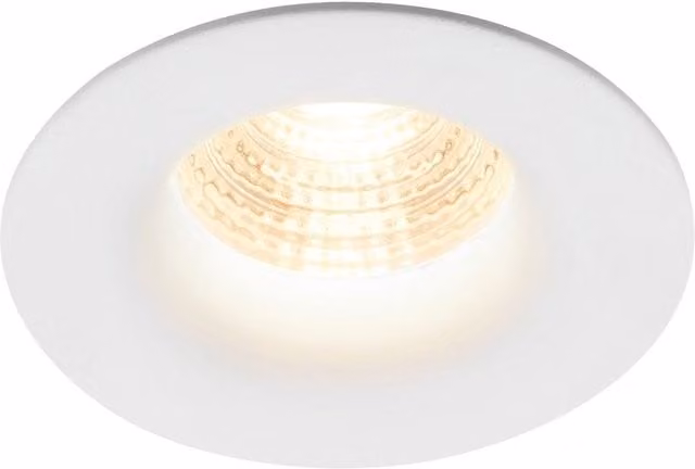 Nordlux White Plastic LED Ground Spike Downlight for Hallways with 2700k Warm White Light