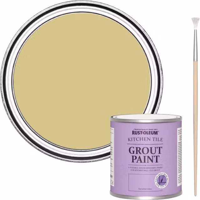 Rust-Oleum Kitchen Grout Paint in Green, 250 ml