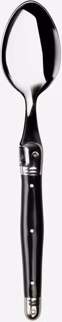 Laguiole Black Coated Stainless Steel Single Teaspoon