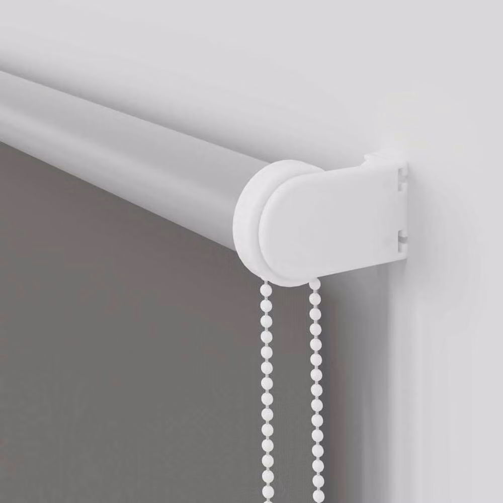 Berkfield Home Grey Blackout Roller Blind, Polyester, W: 140 cm, H: 150 cm – 6