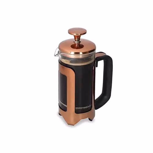La Cafetiere Roma Stainless Steel 3 Cup French Press Cafetiere, Copper/Bronze