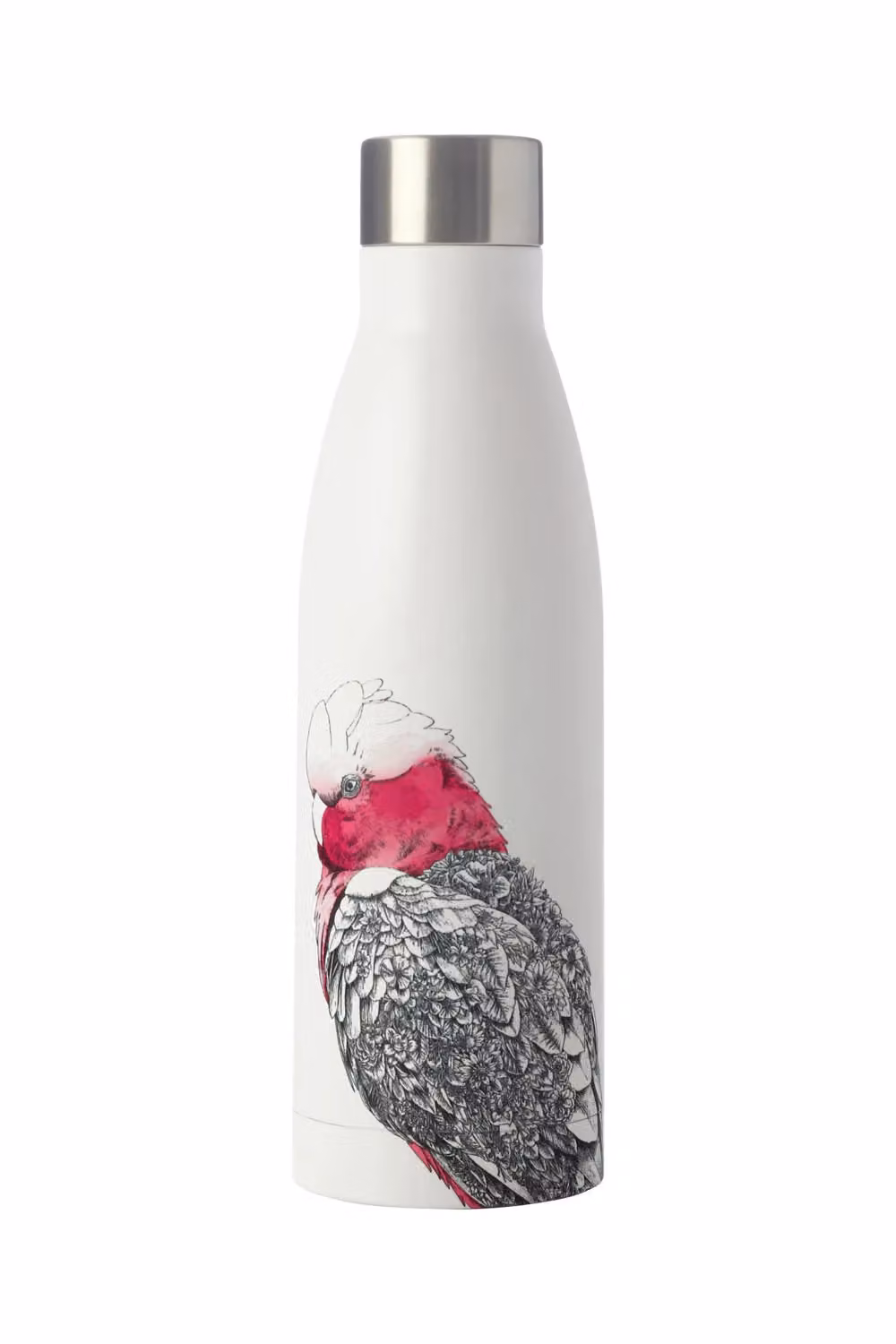 Maxwell & Williams Marini Ferlazzo Galah Double Walled Vacuum Insulated Stainless Steel Bottle, White, 500 ml – 3