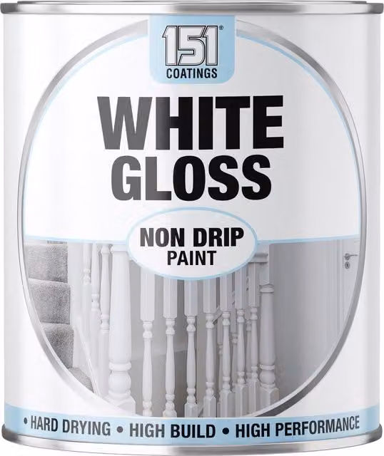 151 Gloss Non Drip Paint in White