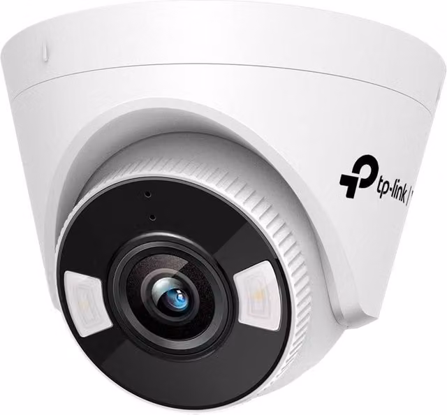 TP-Link 4MP Full-Colour Wi-Fi Turret Network Camera, White