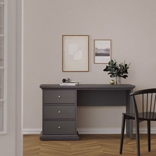 Furniture To Go Paris Writing Desk in Grey