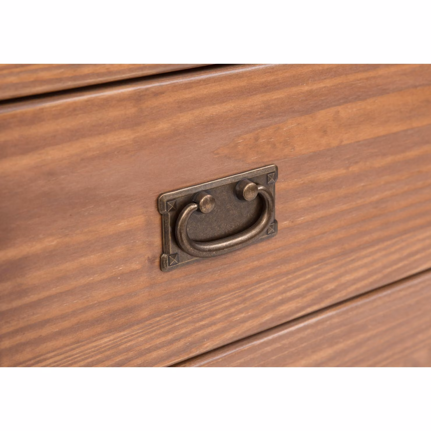 Cabinet Bits Tirolo 4 Drawer Chest of Drawers in Brown Lacquered Pine – 3