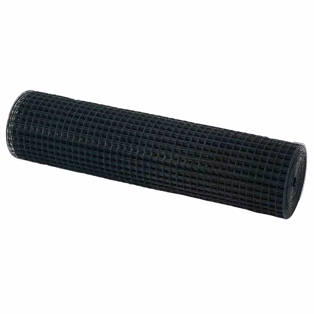 Berkfield Home Green Welded Steel Wire Fence, 0.6 x 100 m – 3