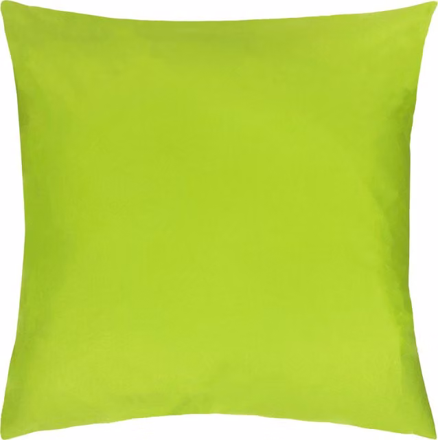 Make it a Home Simple Outdoor Square Cushion Cover in Green, W/D/H: 43 x 43 x 43 cm