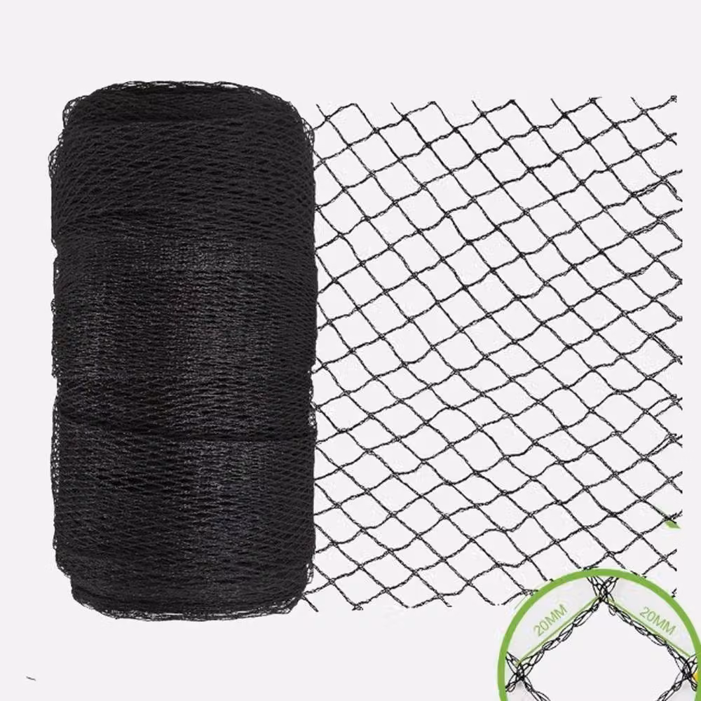 EONLION Black Anti Bird Netting for Pigeons and Gardens, 4m x 4m – 4