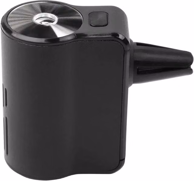 NESTLUNE Smart Car Diffuser Air Freshener with 3 Fragrance Oils, Black, W/D: 100 x 100 cm