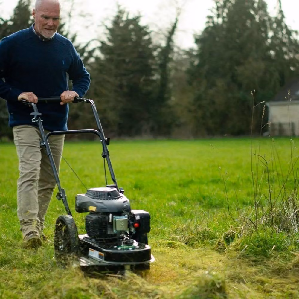 Webb Petrol Wheeled Line Trimmer, 161cc, Black – 6