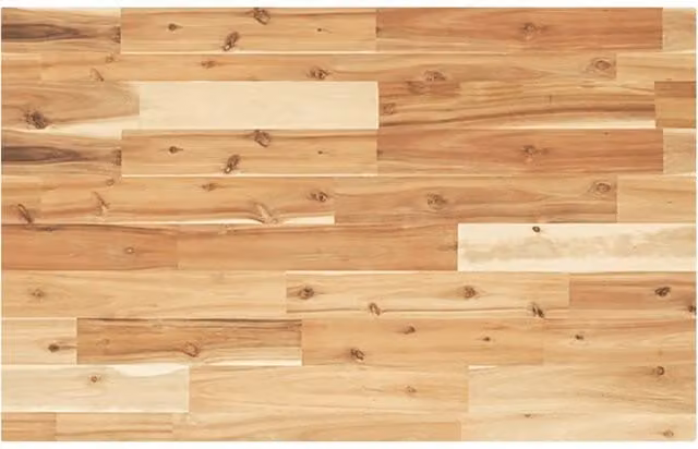 Berkfield Home Solid Wood Acacia Desk Top in Brown, W: 60 cm, D: 50 cm, H: 4 cm