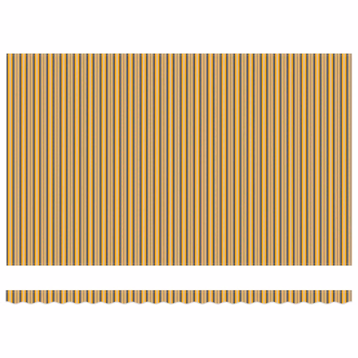 Berkfield Home Manual Retractable Wall-Mounted Awning with Multicolour Yellow Stripes, W: 500 cm, D: 300 cm – 4