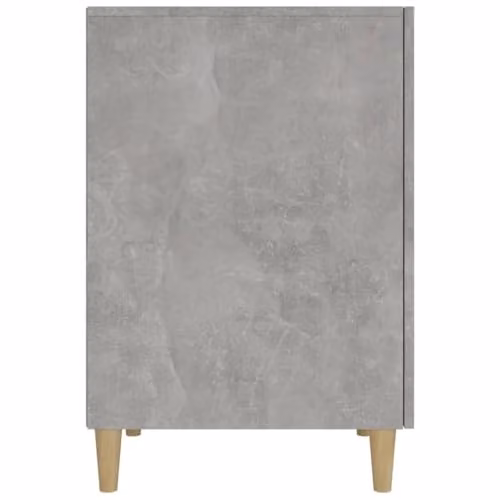 vidaXL Writing Desk in Grey, Engineered Wood, W/D/H: 140 x 50 x 75 cm – 3