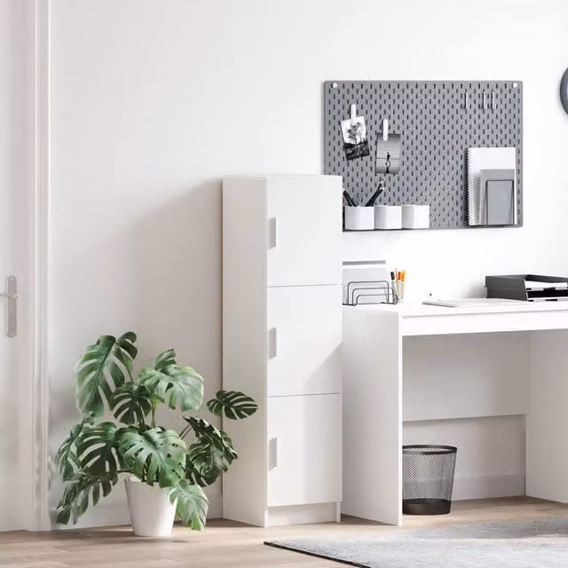 Berkfield Home Modern White MDF Wood Sideboard