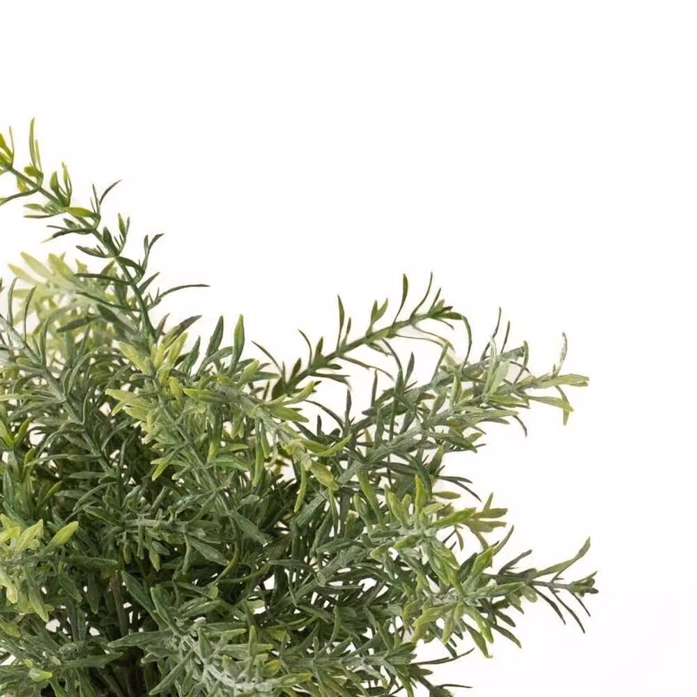 Hill Interiors Rosemary Stone Effect Artificial Potted Green Plant for Tabletop – 2