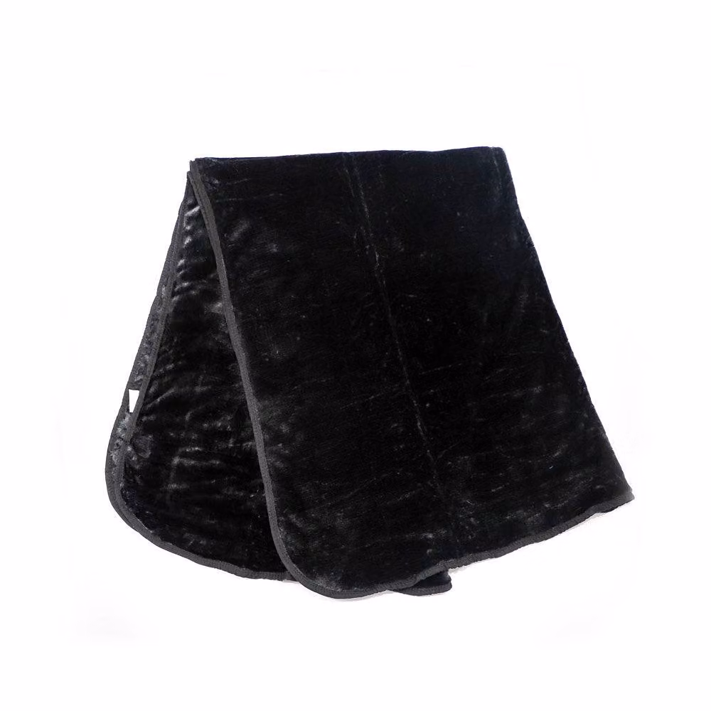 Voltico Faux Mink Throw in Black, W/D/H: 150 x 200 cm – 2