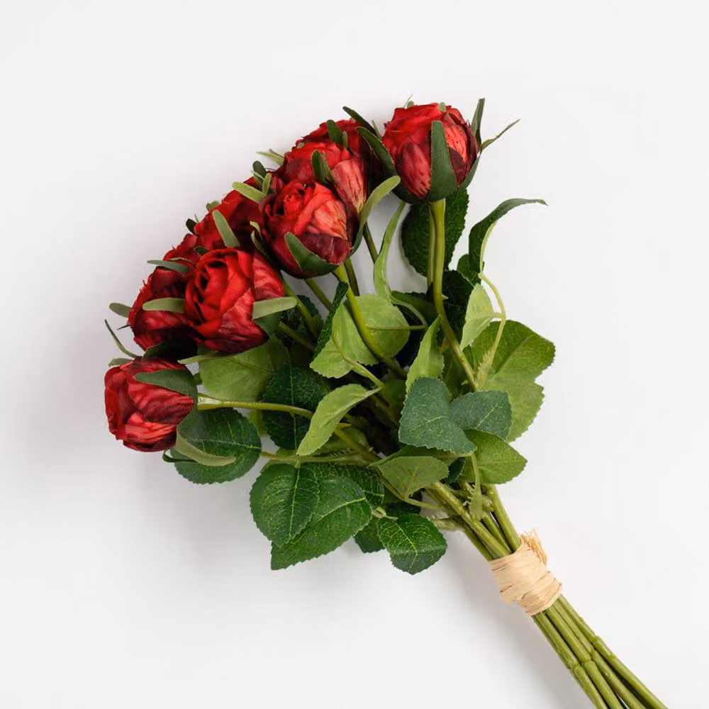 Scottish Everlastings Ltd Red Rose Bouquet, 36 cm – 2