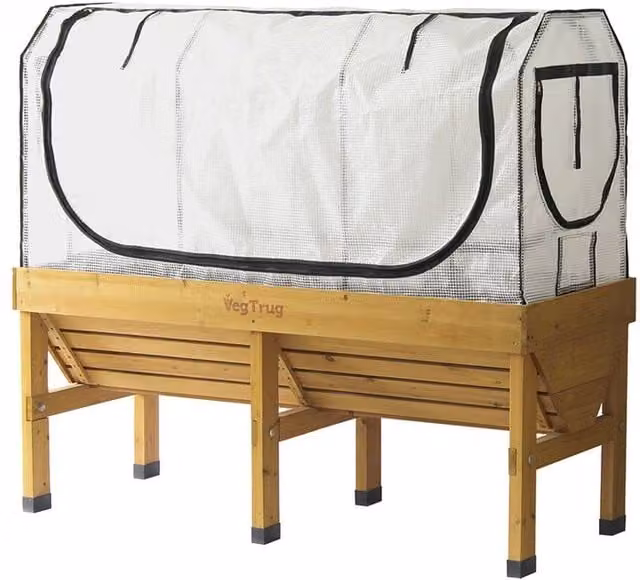 VegTrug Classic Frames and Covers Medium in White