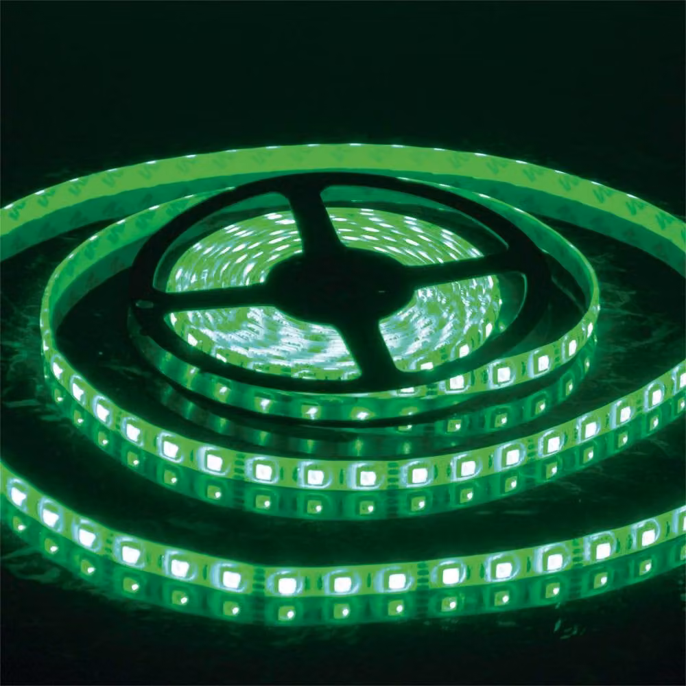 Eagle 12V IP65 Single Colour Green LED Tape Light Kit with 5M Length and In-line Power Supply – 4
