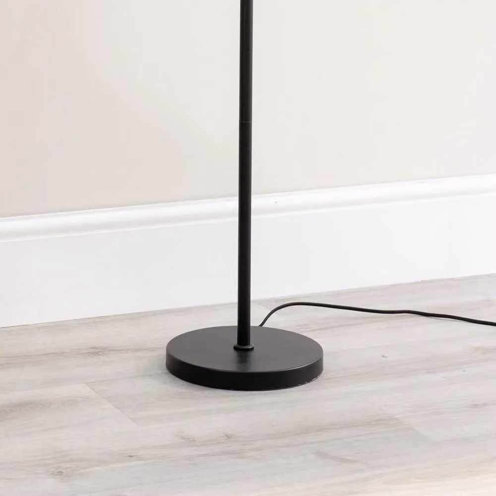 ValueLights Marissa Modern Stacked Ball Metal Freestanding Floor Lamp Base in Black – 2