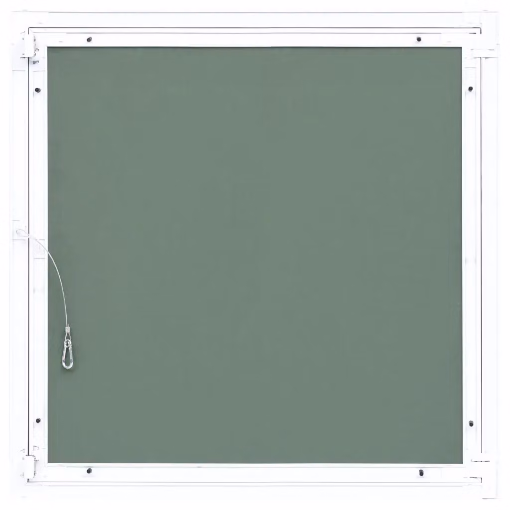 Berkfield Home Access Panel with Aluminium Frame and Plasterboard, W: 30 cm, H: 30 cm – 2