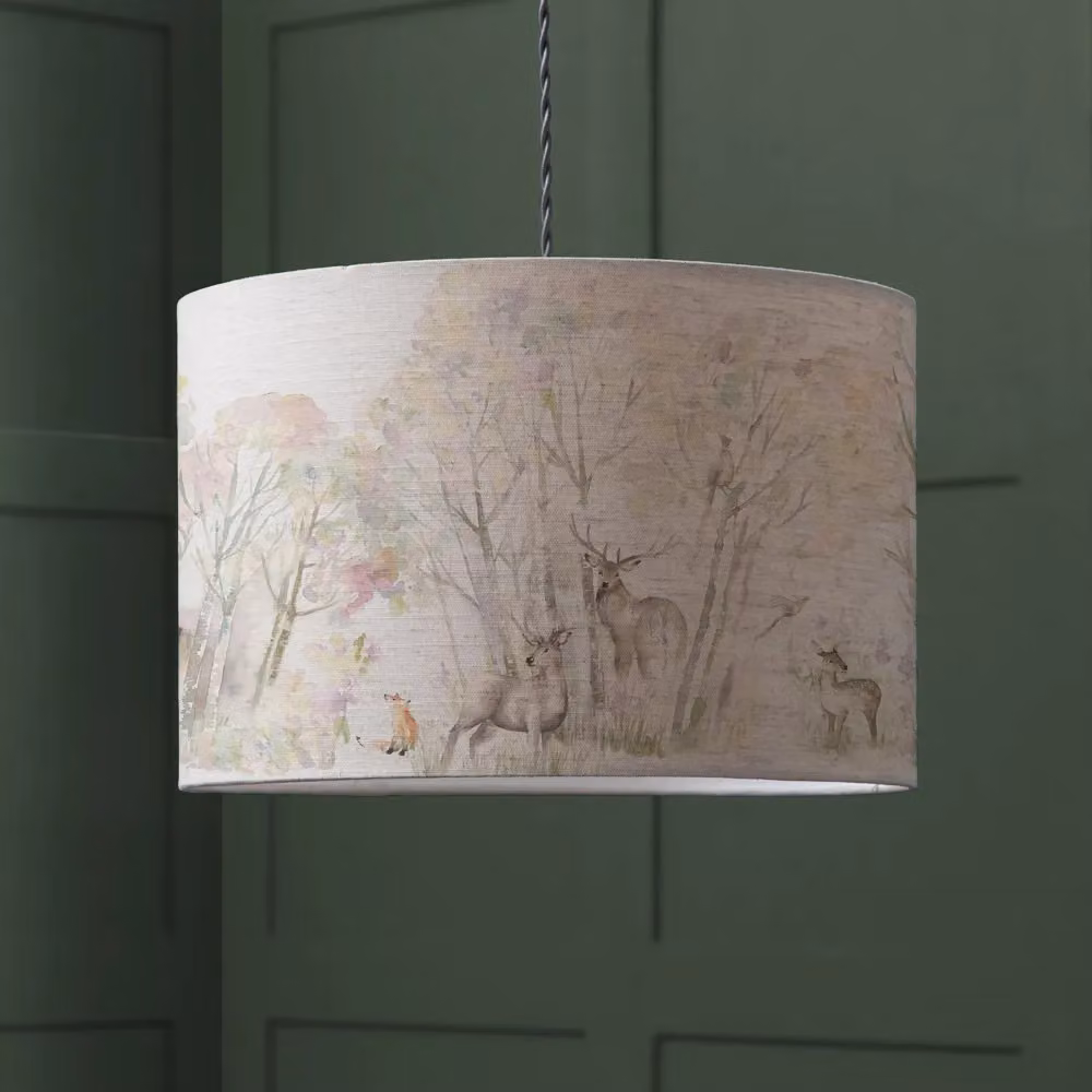 Voyage Maison Enchanted Forest Eva Animal Lampshade in Beige, Diameter: 40 cm, Height: 25 cm – 2