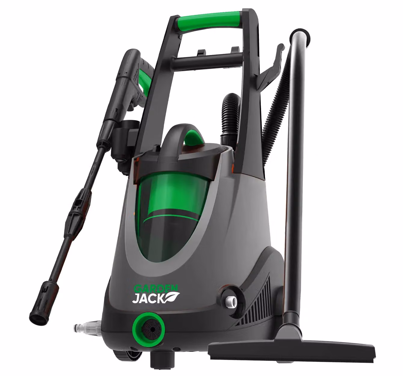 Gardenjack 3 in 1 Pressure Washer, Wet and Dry Vacuum Cleaner, Green – 2