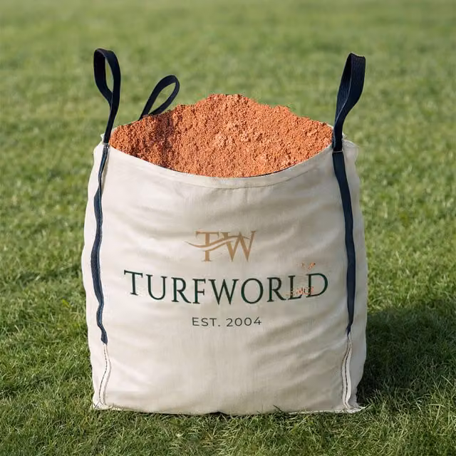 TurfWorld Building Sand 0-2mm Orange 850kg Bulk Bag