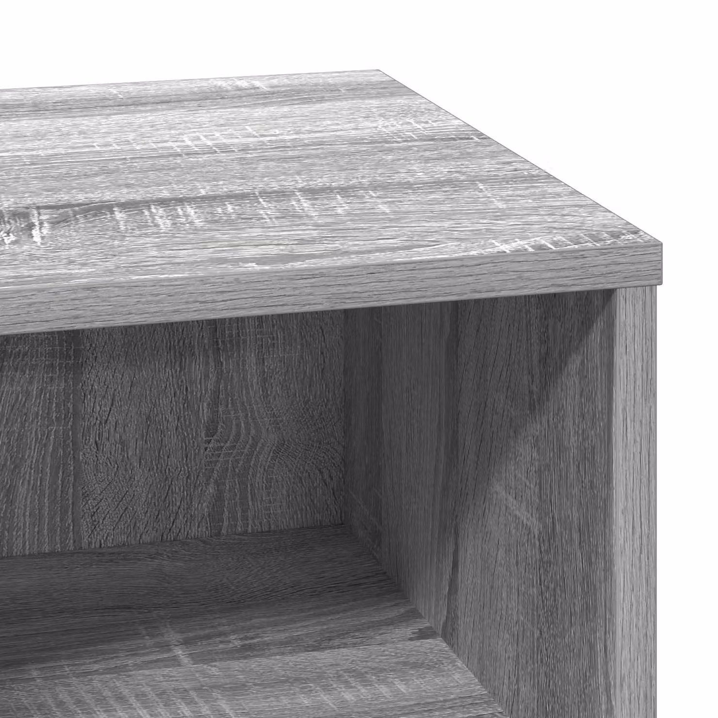 Berkfield Home Set of 2 Grey Sonoma Bedside Cabinets with Integrated LED Lighting, W/D/H: 50 x 34 x 50 cm – 3