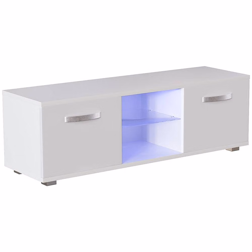 HD Designs Vida Designs Cosmo 2 Door LED TV Unit in White – 2